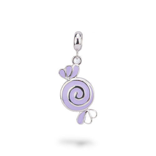 Pendenti Charms Di Argento 925 Smaltati Collezione Flora 1 pz