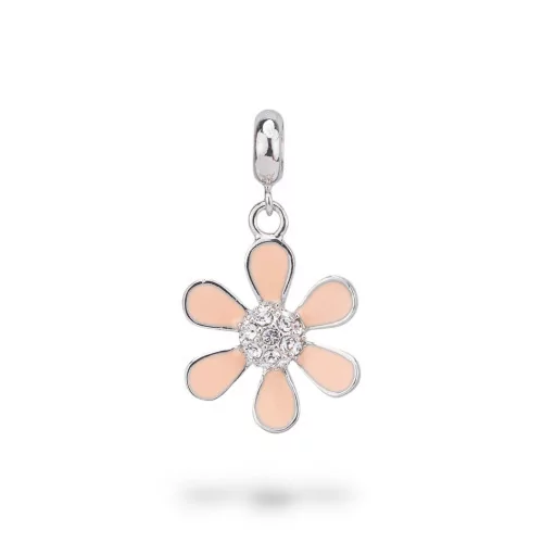 Pendenti Charms Di Argento 925 Smaltati Collezione Flora 1 pz-CHARMS COLLEZIONE FLORA | Worldofjewel.com