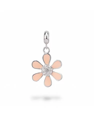 Pendenti Charms Di Argento 925 Smaltati Collezione Flora 1 pz-CHARMS COLLEZIONE FLORA | Worldofjewel.com