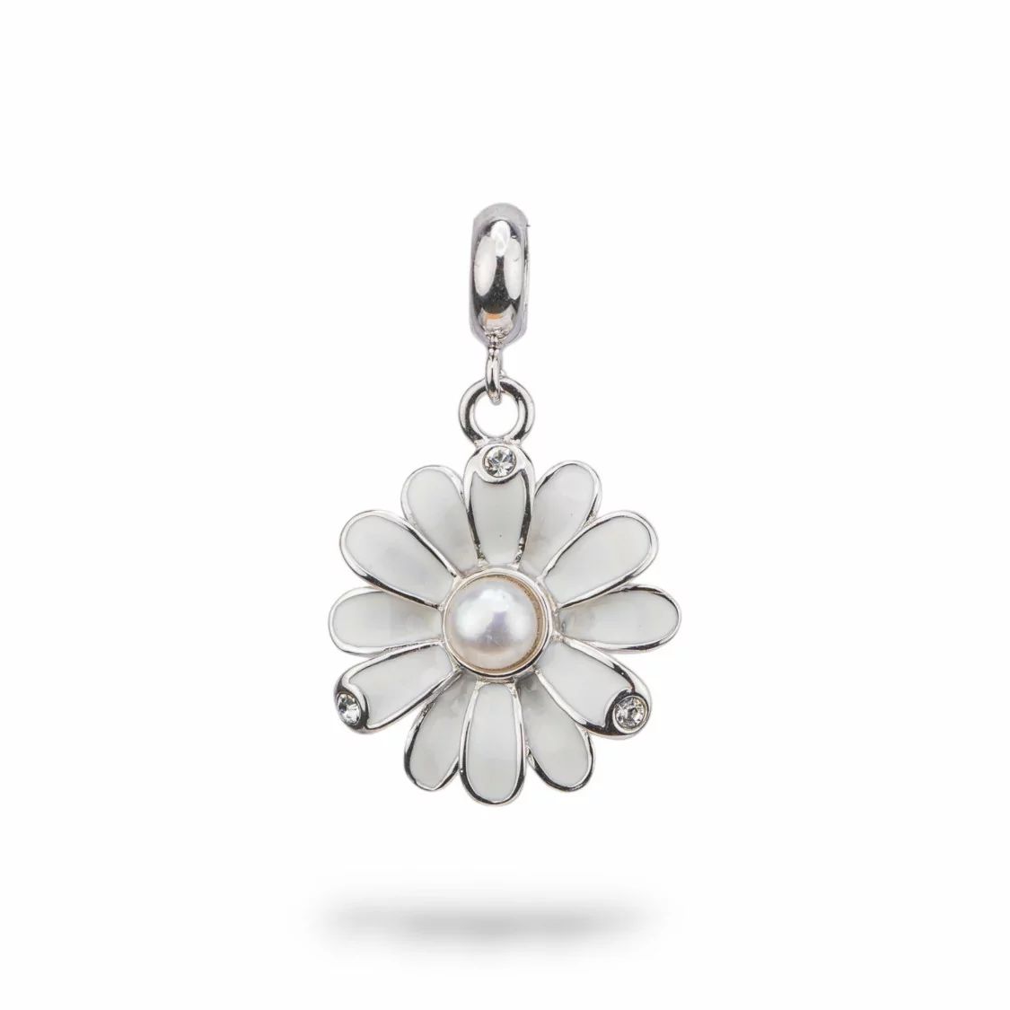 Pendenti Charms Di Argento 925 Smaltati Collezione Flora 1 pz-CHARMS COLLEZIONE FLORA | Worldofjewel.com