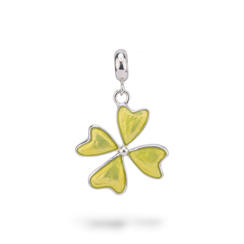 Pendenti Charms Di Argento 925 Smaltati Collezione Flora 1 pz