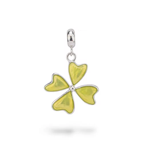 Pendenti Charms Di Argento 925 Smaltati Collezione Flora 1 pz-CHARMS COLLEZIONE FLORA | Worldofjewel.com