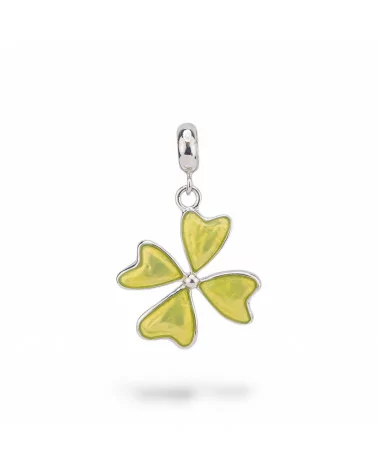 Pendenti Charms Di Argento 925 Smaltati Collezione Flora 1 pz-CHARMS COLLEZIONE FLORA | Worldofjewel.com