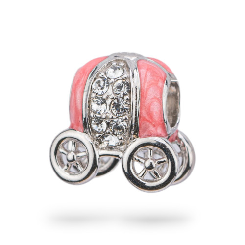 Pendenti Charms Di Argento 925 Smaltati Collezione Flora 1 pz