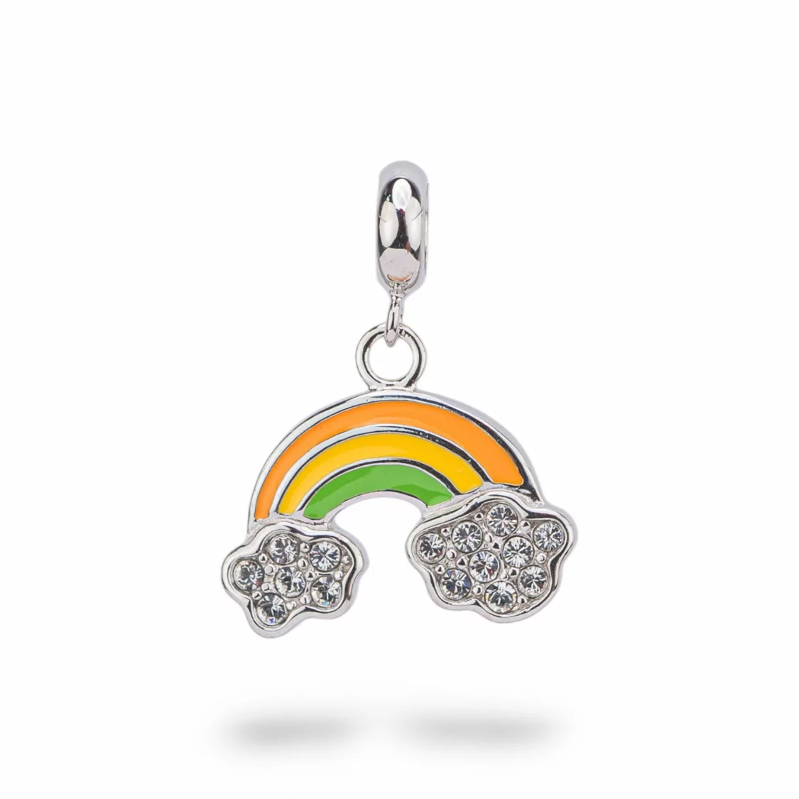 Pendenti Charms Di Argento 925 Smaltati Collezione Flora 2 pz-CHARMS COLLEZIONE FLORA | Worldofjewel.com