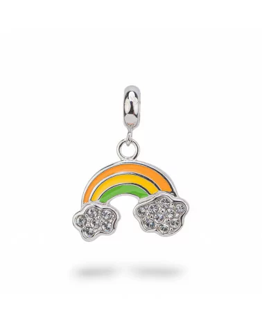 Pendenti Charms Di Argento 925 Smaltati Collezione Flora 2 pz-CHARMS COLLEZIONE FLORA | Worldofjewel.com