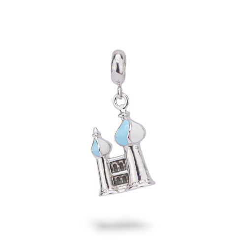 Pendenti Charms Di Argento 925 Smaltati Collezione Flora 2 pz