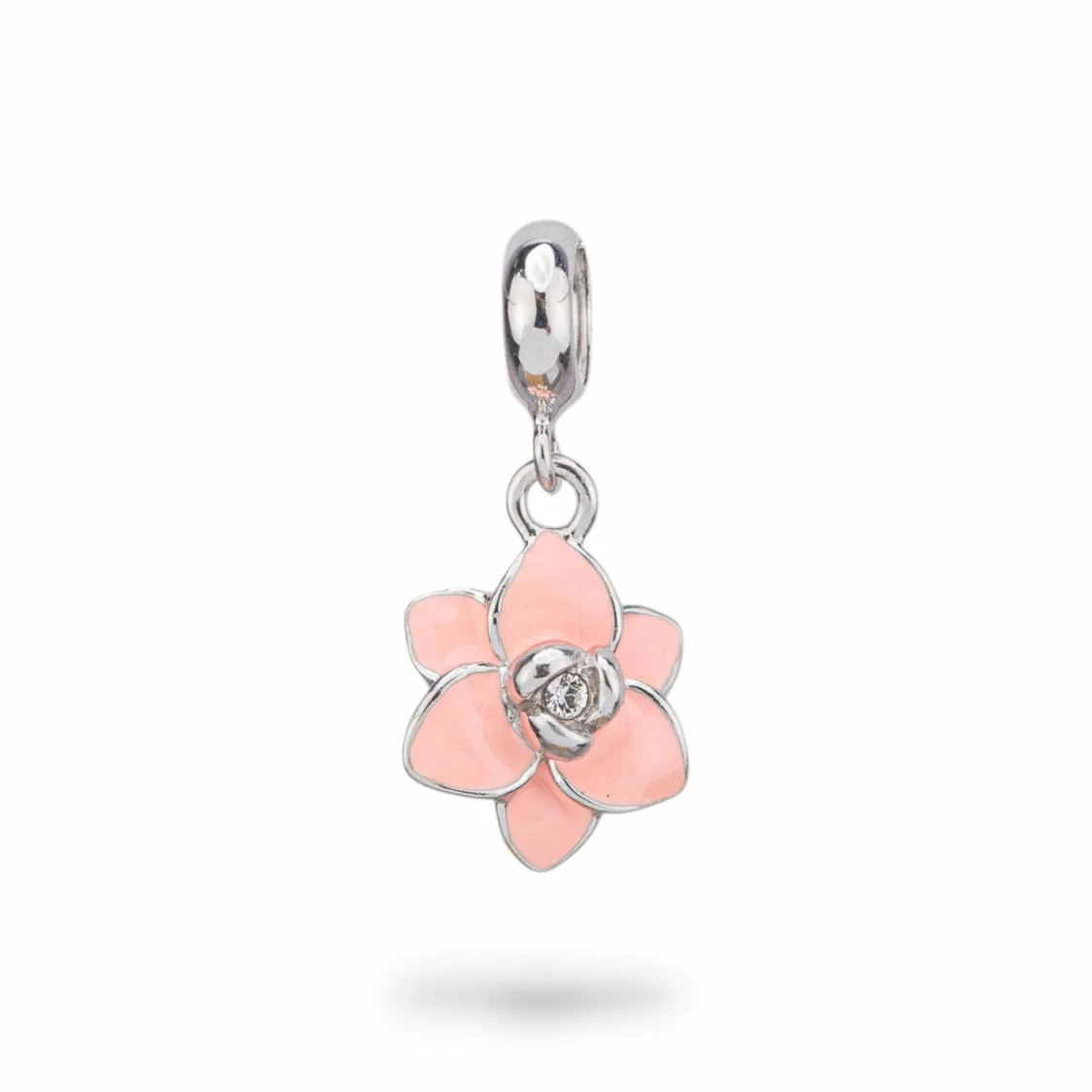 Pendenti Charms Di Argento 925 Smaltati Collezione Flora 2 pz-CHARMS COLLEZIONE FLORA | Worldofjewel.com