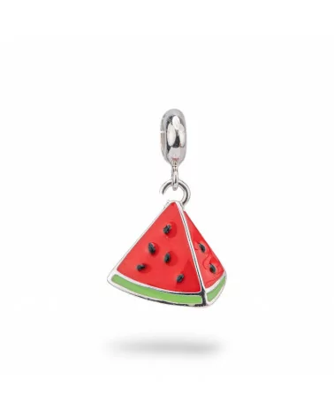 Pendenti Charms Di Argento 925 Smaltati Collezione Flora 3 pz-CHARMS COLLEZIONE FLORA | Worldofjewel.com