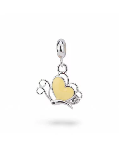 Pendenti Charms Di Argento 925 Smaltati Collezione Flora 3 pz-CHARMS COLLEZIONE FLORA | Worldofjewel.com