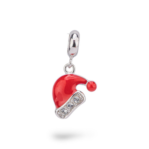 Pendenti Charms Di Argento 925 Smaltati Collezione Flora 3 pz