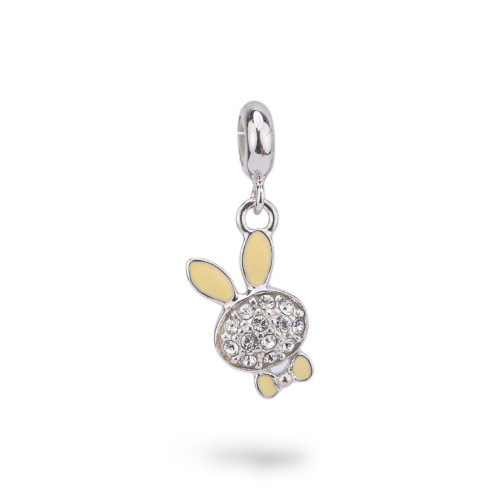 Pendenti Charms Di Argento 925 Smaltati Collezione Flora 3 pz