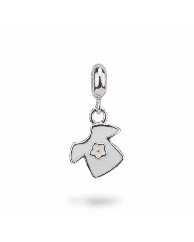 Pendenti Charms Di Argento 925 Smaltati Collezione Flora 4 pz-CHARMS COLLEZIONE FLORA | Worldofjewel.com