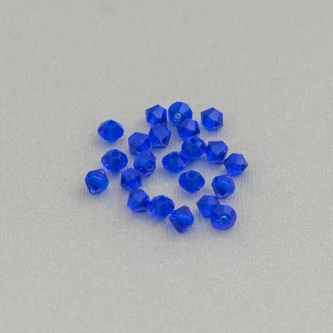 Cristalli Swarovski Bicono 3mm Marca Preciosa - 100pz - Blu Elettrico-CRISTALLI SWAROVSKI | Worldofjewel.com