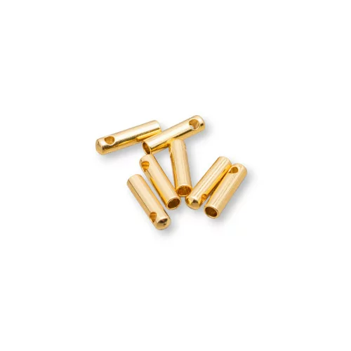 Capocorda Di Acciaio Interno 1,2mm Esterno 1,8x7,0mm Placcato Oro 200pz-CAPOCORDA | Worldofjewel.com