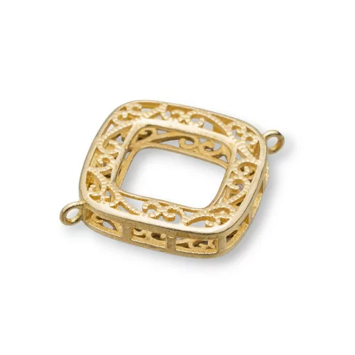 Connettore Componente Di Bronzo Fantasia 21x26mm 20pz-CONNETTORI LISCI | Worldofjewel.com