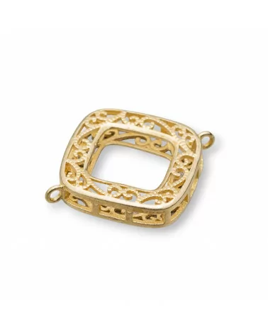 Connettore Componente Di Bronzo Fantasia 21x26mm 20pz-CONNETTORI LISCI | Worldofjewel.com