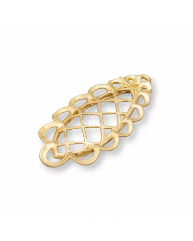 Connettore Componente Di Bronzo Grezzo Fantasia 16x35mm 16pz-CONNETTORI LISCI | Worldofjewel.com