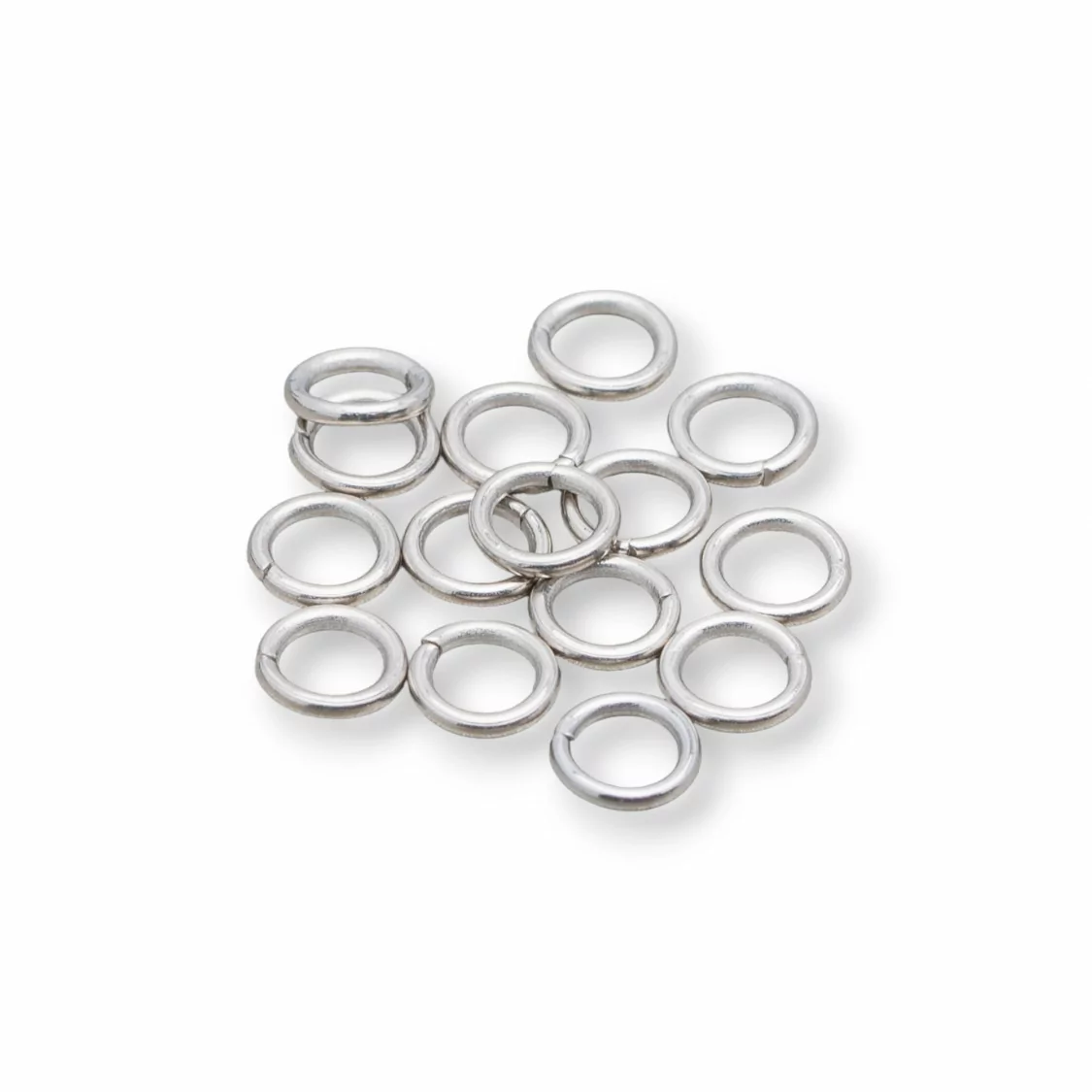 Contromaglia Anellini di Acciaio Aperto 0,7x4mm 100gr-ANELLINI APERTI | Worldofjewel.com