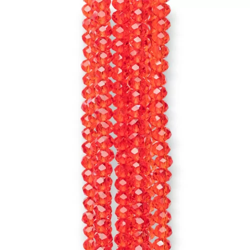 Cristalli Rondelle Sfaccettate 3,5x2mm 10 Fili Su Filo Di Cotone Pronti all'uso MOD72-CRISTALLI A FILO | Worldofjewel.com