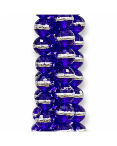 Cristalli Sfaccettati Bicolore 10mm Blu-CRISTALLI A FILO | Worldofjewel.com