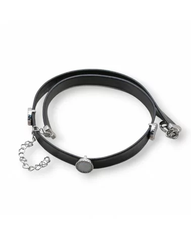 Girocollo Chokers Con Argento 925 Con Zirconi MOD1-CHOKERS | Worldofjewel.com