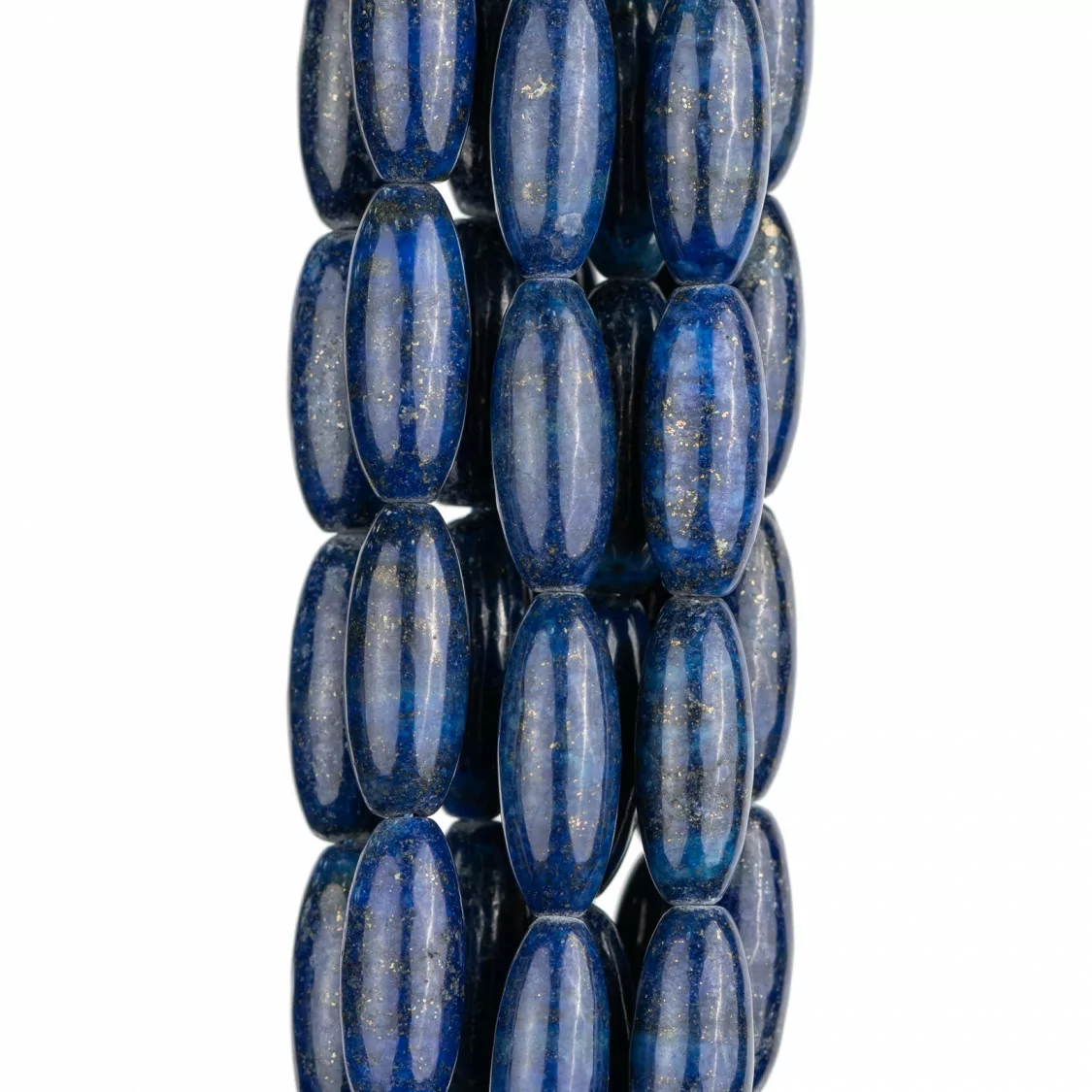 Lapislazzuli Blu Naturale Riso 8x20mm-LAPISLAZZULI BLU NATURALE | Worldofjewel.com