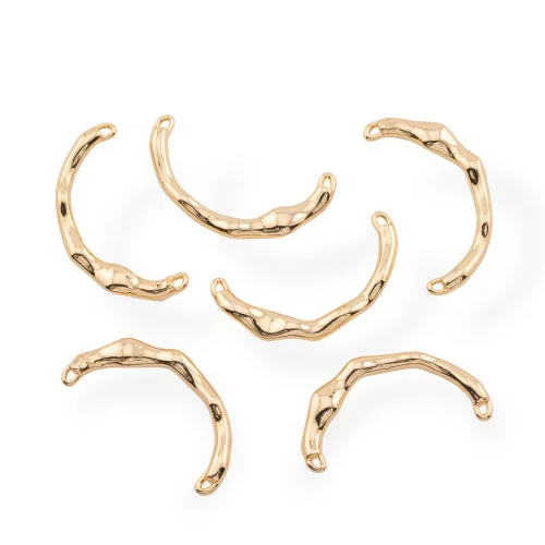 Bases Para Anillos De Bronce 20uds Dorado