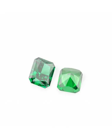 Gemma Corindone Sintetico Created Corundum Taglio Rettangolare 10x12mm 2pz Emerald-PIETRE DA CASTONE E ZIRCONI | Worldofjewel.com