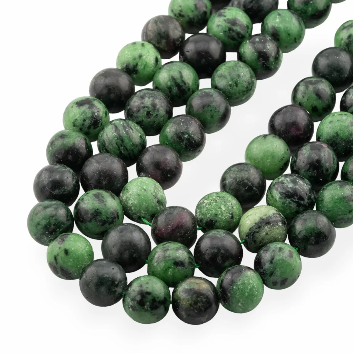 Rubizoisite Verde Tondo Liscio 12mm-RUBIZOISITE | Worldofjewel.com