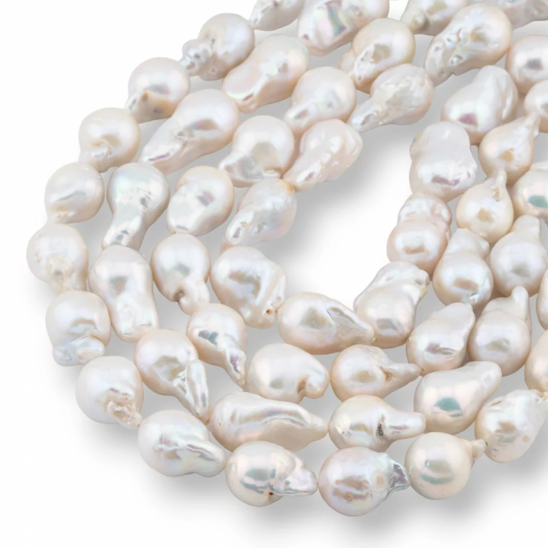 Perle Di Fiume Barocche A Goccia (NQS) 65225TNSSPBianco-PERLE BAROCCHE | Worldofjewel.com