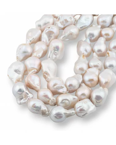 Perle Di Fiume Barocche A Goccia (NQS) 85-90gr Bianco-PERLE BAROCCHE | Worldofjewel.com