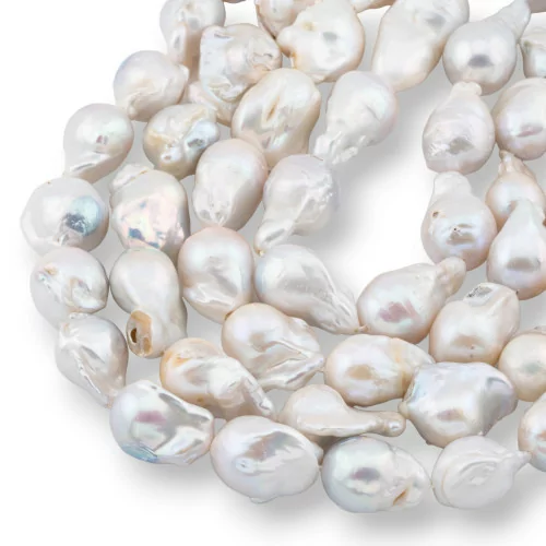 Baroque Drop River Pearls (NWE) 85-90gr White