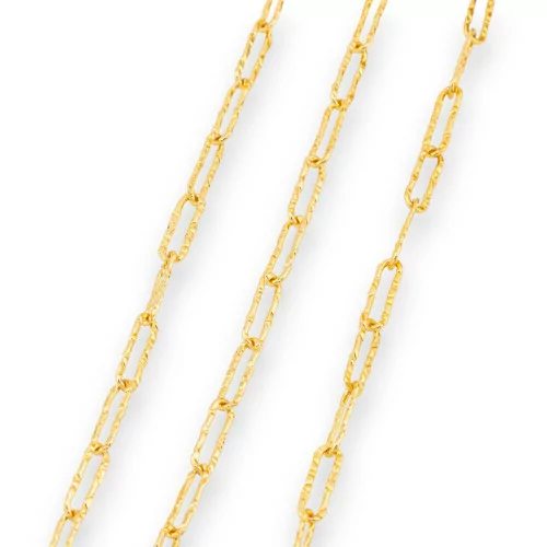 Brass Chain by the Meter 4x12,5mm 210GW 1 Meter Gold