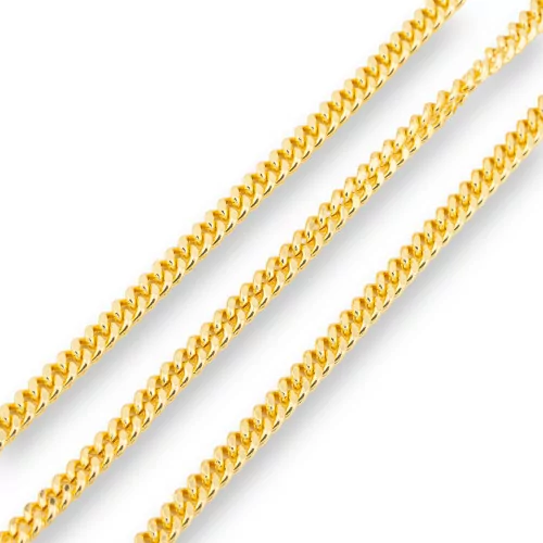 Brass Chain Grumette 4,5mm 112SF 1 Meter Gold