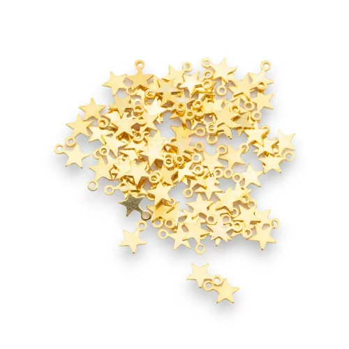 Bollatine Charms 925 Silver Star 4x0.4mm 5gr Gold