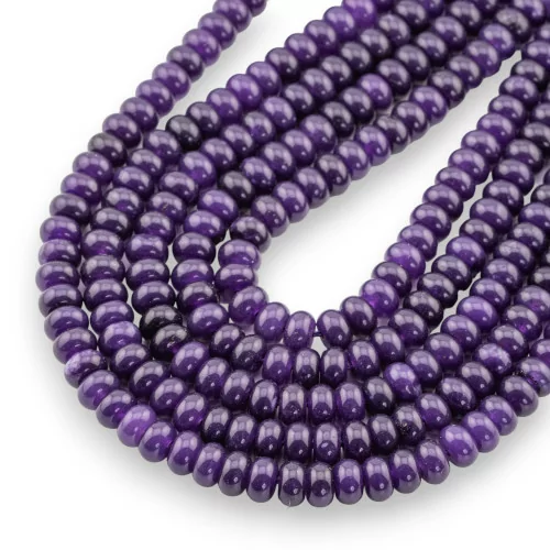 Giada Economic Line Rondelles Lisse 8x5mm Violet