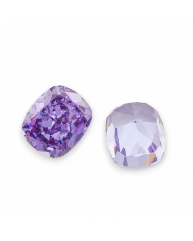 Gemma Corindone Sintetico Created Corundum Taglio A Cuscino 10x12mm 4pz Light Violet-PIETRE DA CASTONE E ZIRCONI | Worldofjewel.com