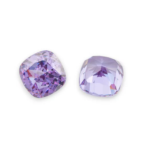 Gem Synthetic Corundum Created Corundum Cushion Cut Antique 10mm 4pcs Lavender