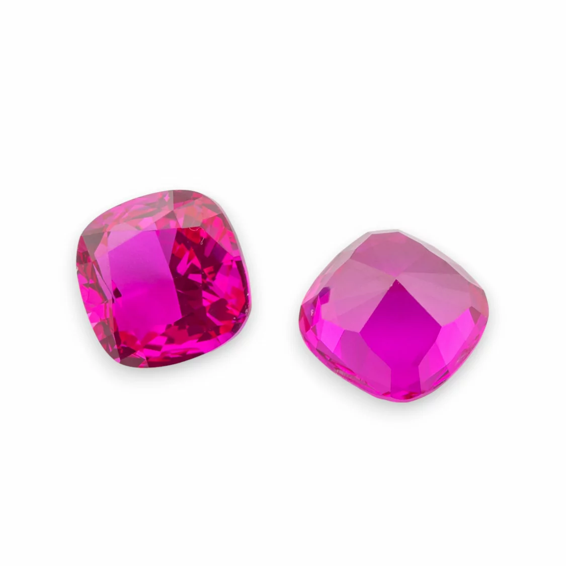 Gemma Corindone Sintetico Created Corundum Taglio Cuscino Antico 10mm 4pz Ruby-PIETRE DA CASTONE E ZIRCONI | Worldofjewel.com