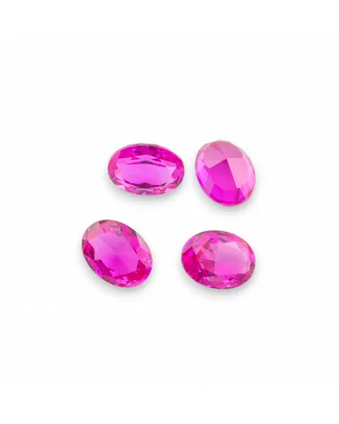 Gemma Corindone Sintetico Created Corundum Taglio Ovale 6x8mm 4pz Ruby-PIETRE DA CASTONE E ZIRCONI | Worldofjewel.com