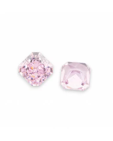 Gemma Corindone Sintetico Created Corundum Taglio Quadrato 10mm 4pz Pink Sapphire-PIETRE DA CASTONE E ZIRCONI | Worldofjewel.com