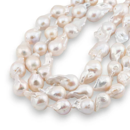 Baroque Teardrop River Pearls (YEW) 70-80γρ