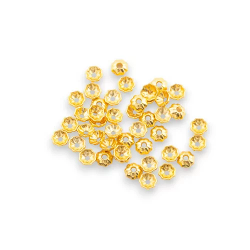 925 Silberbecher Blume 3mm 5gr Golden