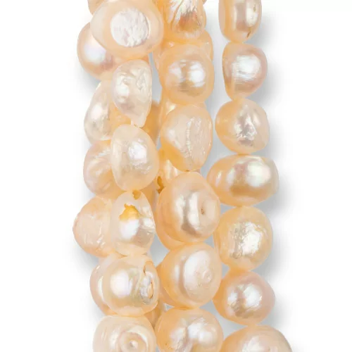 Irregular River Pearls 11+mm Pink