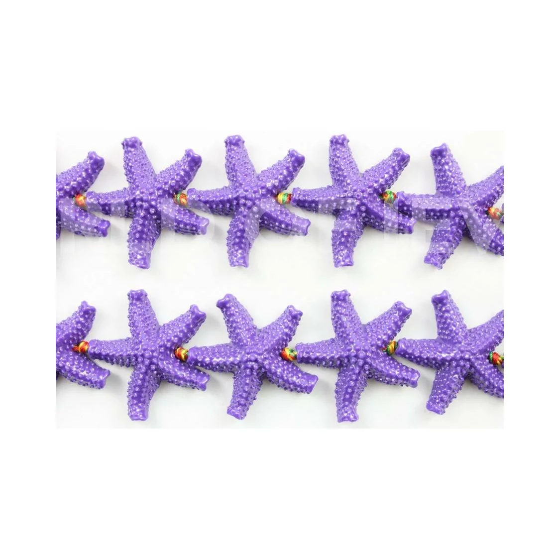 Resina Stelle Marine M2 40mm 10pz Viola-RESINA A FILO | Worldofjewel.com