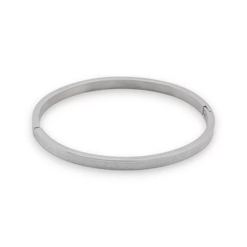 Bracelet Acier Rigide 55x63mm Hauteur 4mm