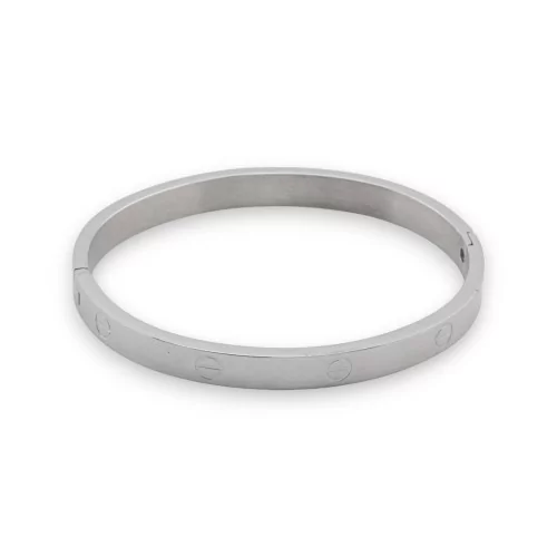 Bracelet Acier Rigide 55x63mm Hauteur 6mm