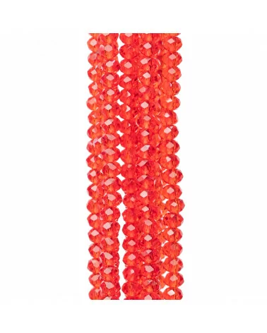 Cristalli Rondelle Sfaccettate 3,5x2mm 10 Fili Su Filo Di Cotone Pronti all'uso MOD72-CRISTALLI A FILO | Worldofjewel.com