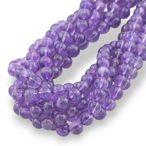 Smooth Round Amethyst 06mm First Choice Intense